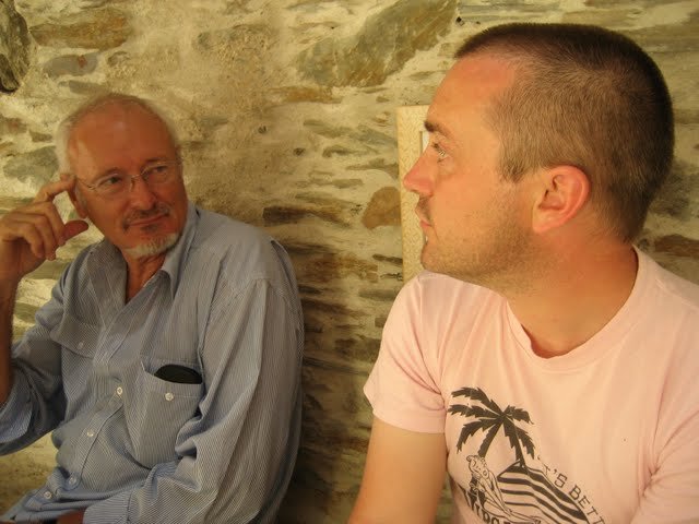 Australian novelist John Clanchy, talking to John - La Muse