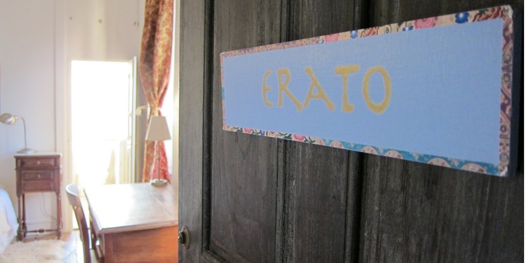 Retreat room Erato at La Muse artists and writers retreat